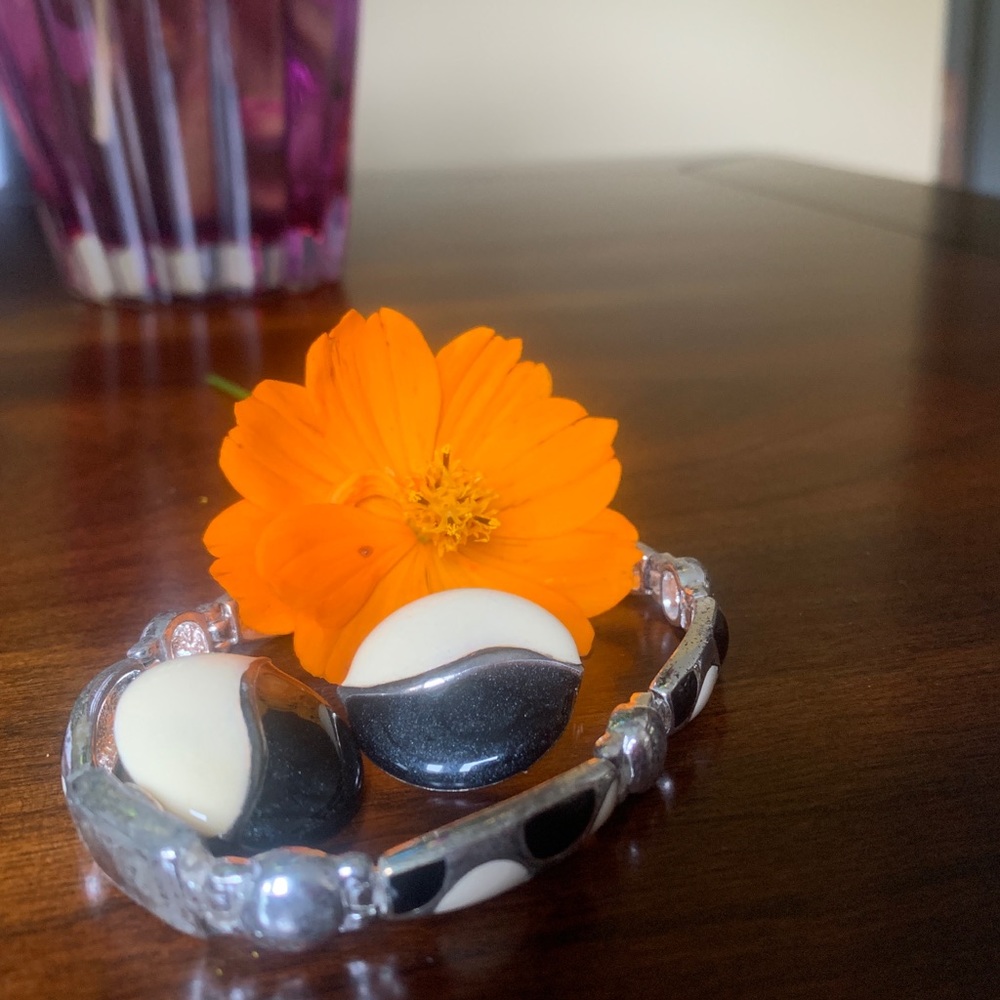 Vintage bracelet and earrings set